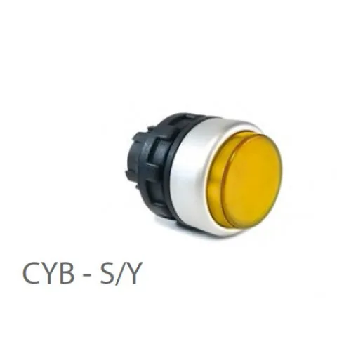 Кнопка управления - выступающая - без фиксации KLEMSAN CYB-Y-G 800414