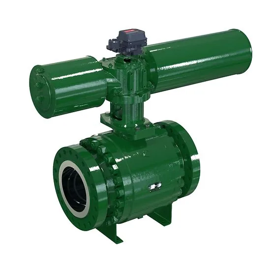 Полнопроходной шаровой регулирующий клапан Emerson Fisher V270