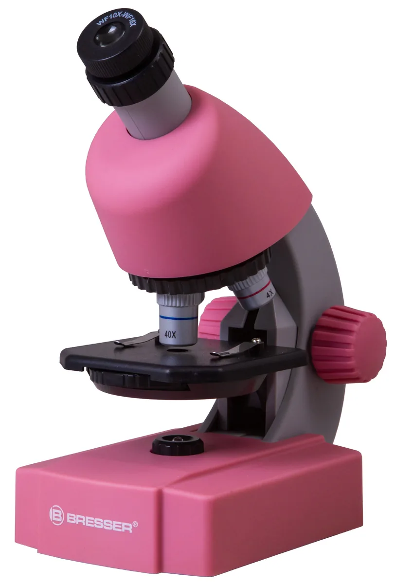 Микроскоп Bresser Junior 40x-640x розовый