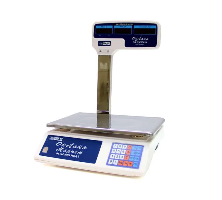 Весы МИДЛ МТ 15 МГДА (2/5; 230х330) "Онлайн Маркет" RS232/USB (у)
