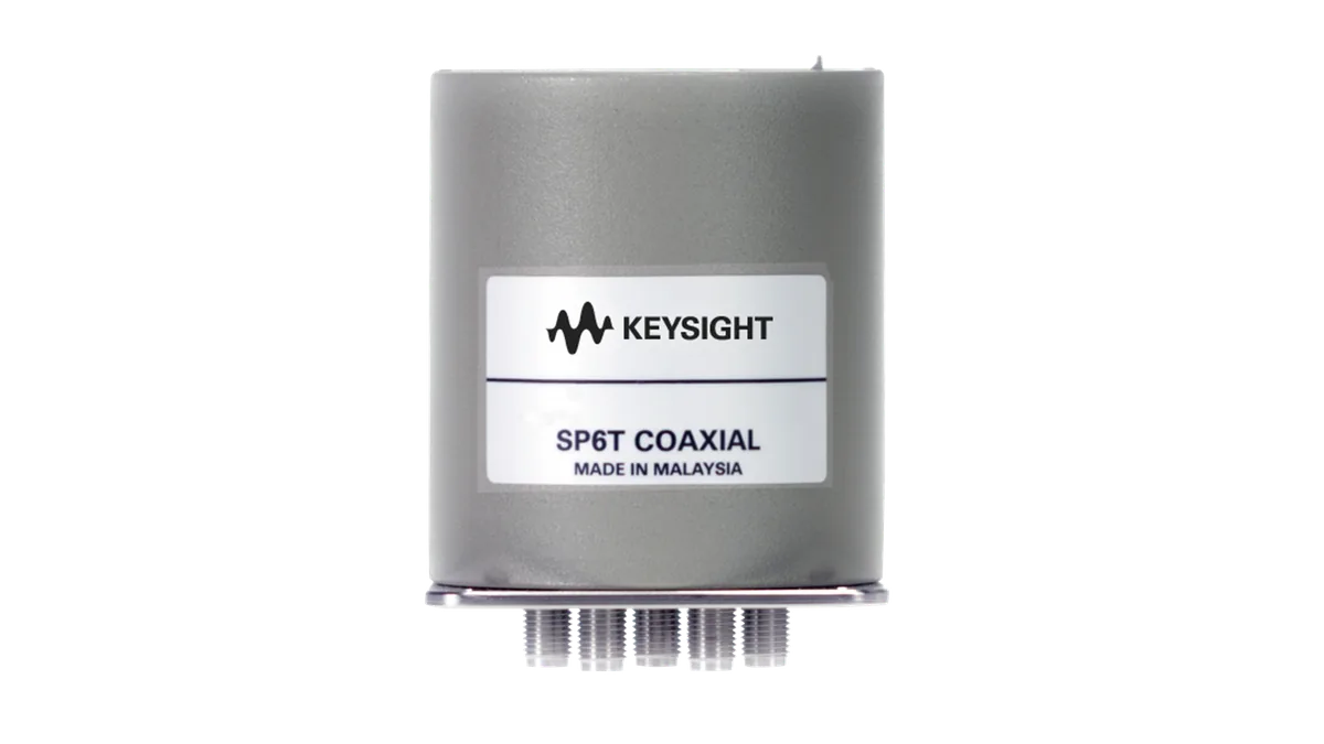 Коаксиальный коммутатор с низким PIM Keysight 87106Q