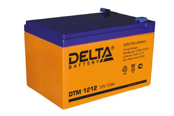 Аккумулятор DELTA Battery DTM 1212