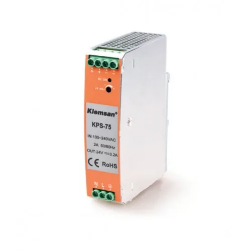 Источник питания KLEMSAN KPS-75 1 Ph 24V 3,2 A 618050