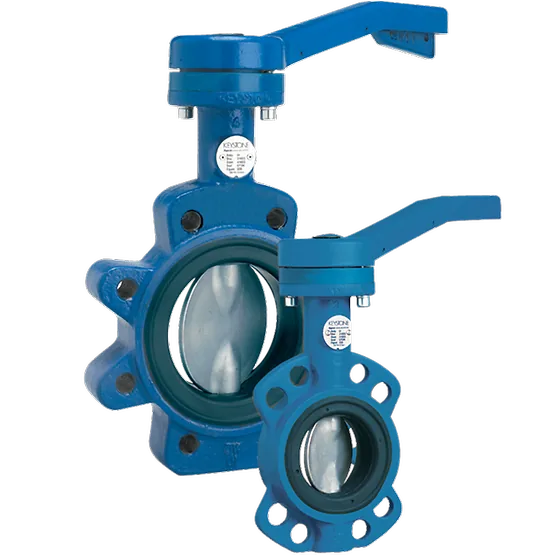 Дроссельный клапан с приводом Emerson Keystone Figure 320/322