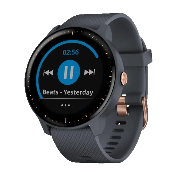 Смарт-часы Garmin Vivoactive 3 Music синий гранит