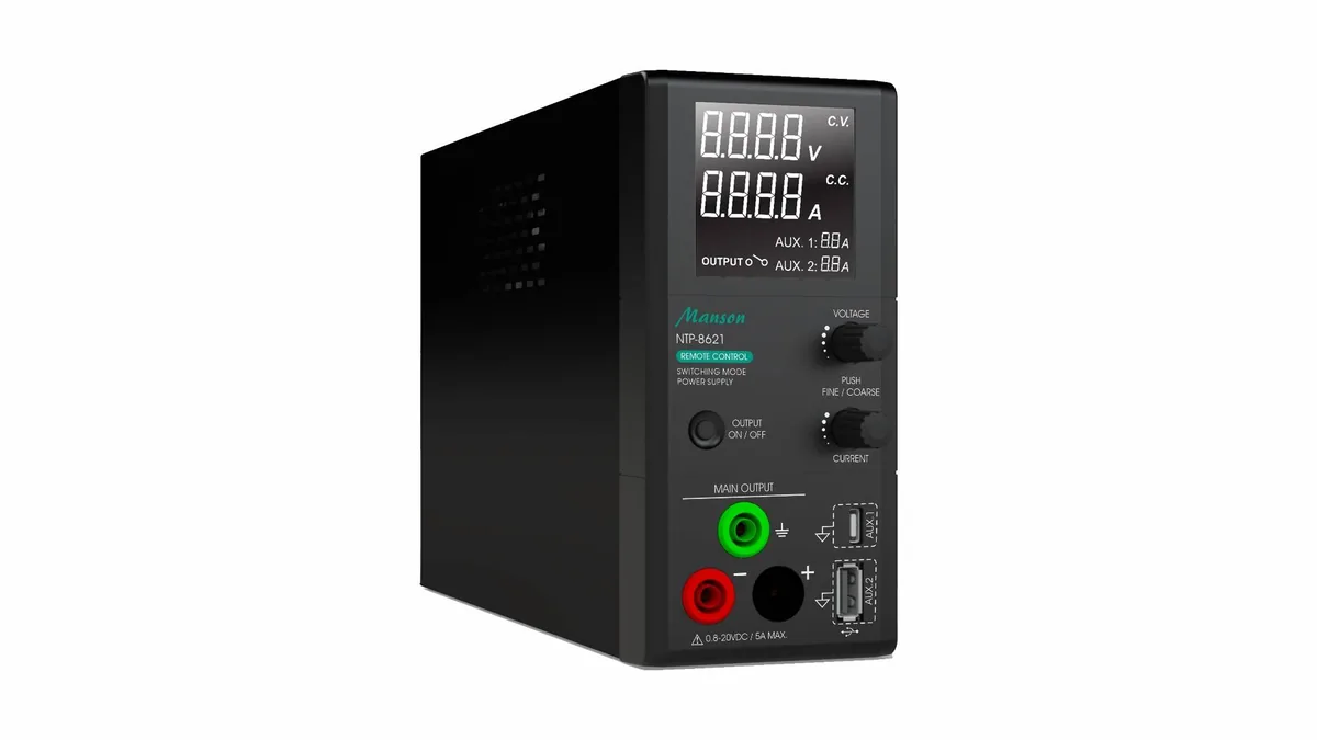 Источник питания постоянного тока Manson NTP-8621