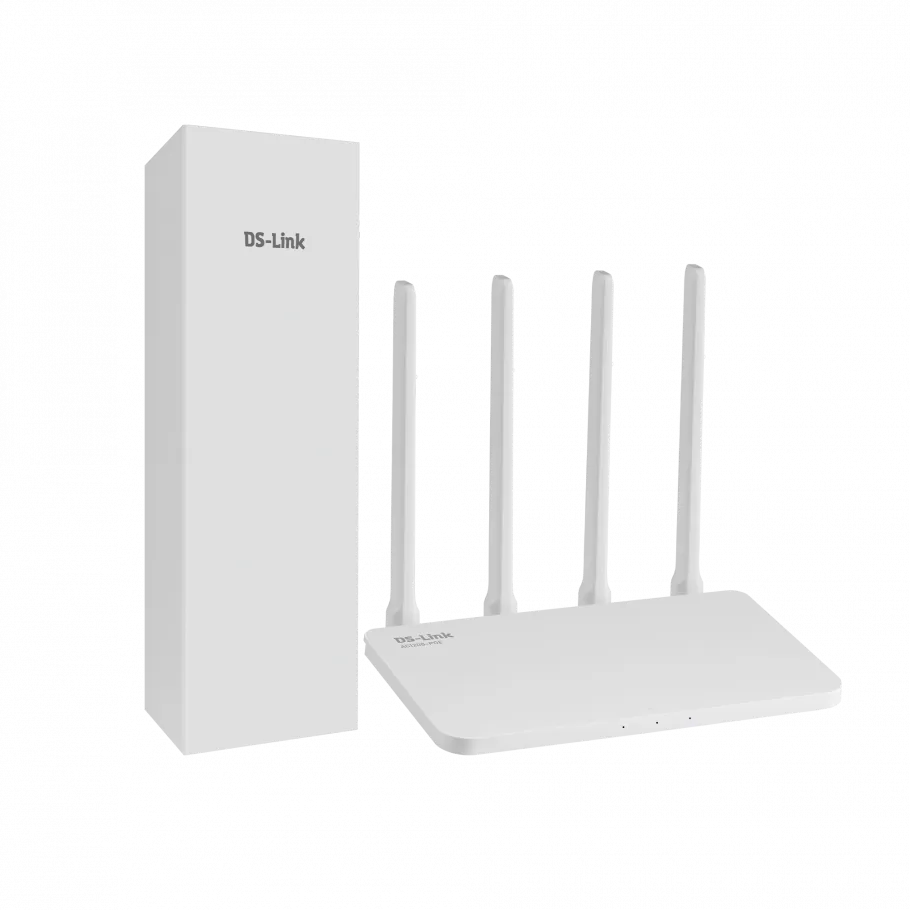 Комплект усиления интернета ДалСВЯЗЬ DS-4G-5/4kit AC1200-POE