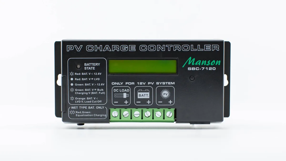 Контроллер заряда фотоэлектрических систем Manson SBC-7108