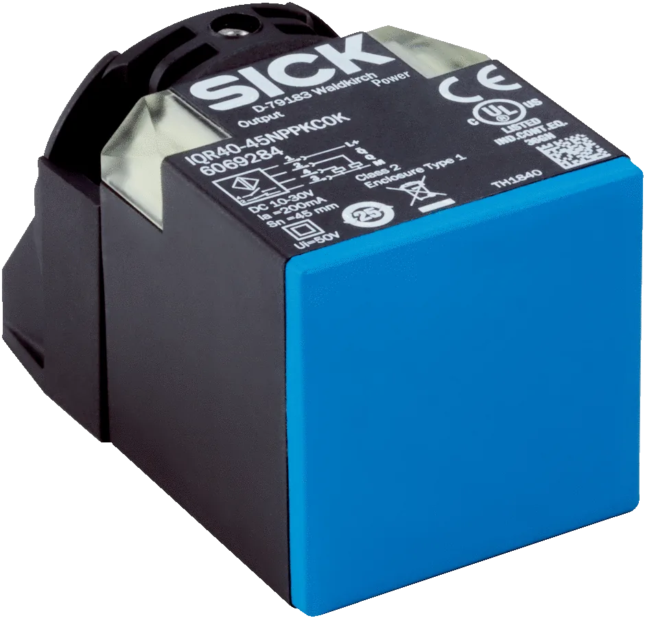 Индуктивный датчик SICK IQR40-20BPPKC0K