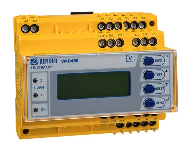 Многофункциональное устройство контроля Bender LINETRAXX VMD460-NA-D-2