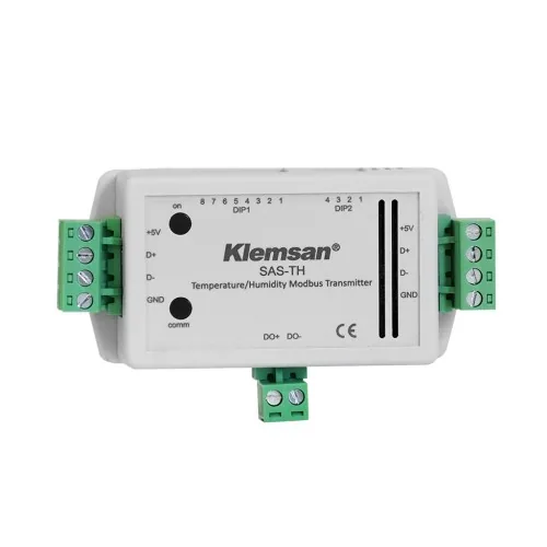 Датчик температуры и влажности с Modbus KLEMSAN SAS-TH 604230