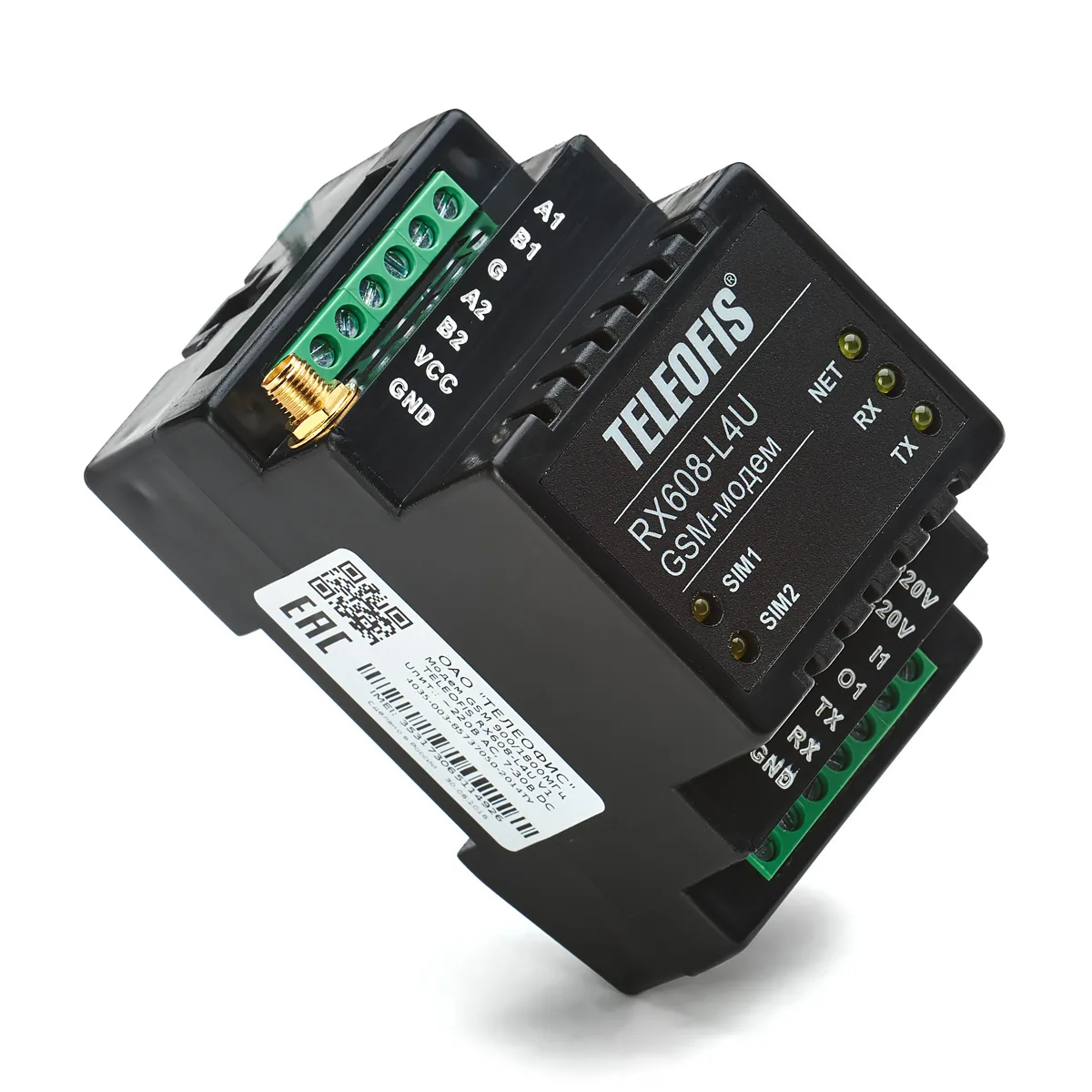 GSM модем для передачи данных TELEOFIS RX608-L4U V.1