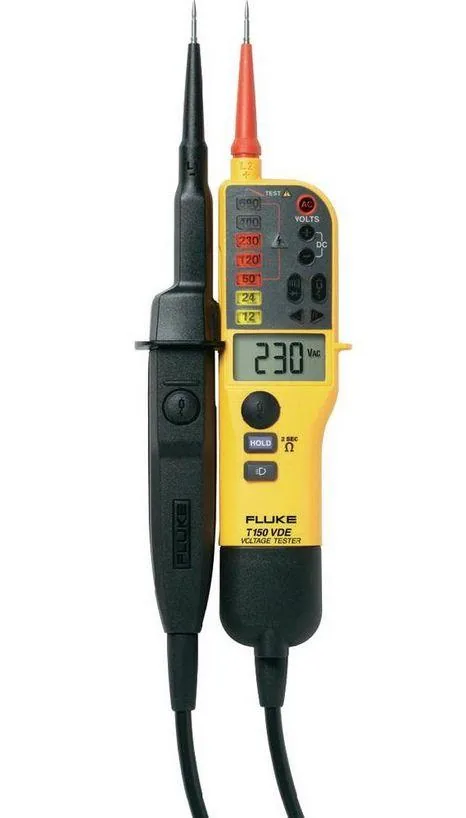 Двухполюсный тестеры-пробник напряжения Fluke T150VDE/C150