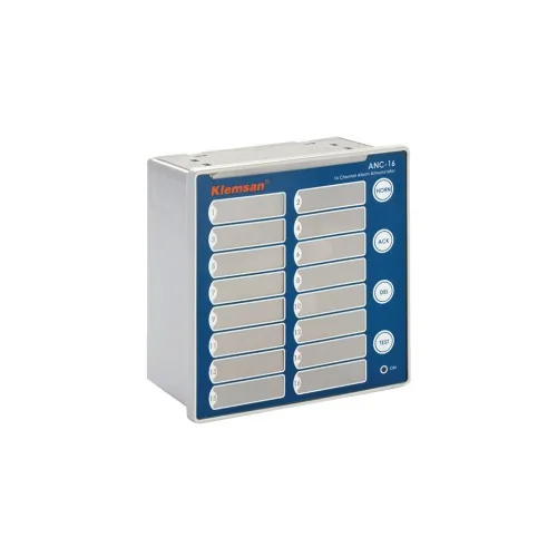 Табло аварийной сигнализации шеснадцатиканальное KLEMSAN ANC16 604630 24V AC-DC