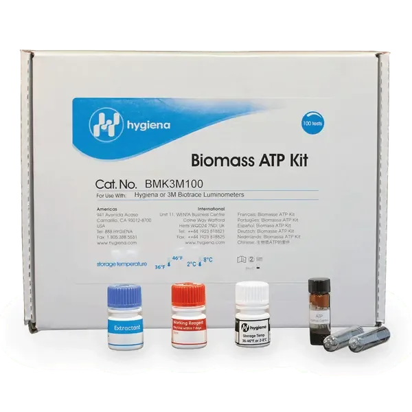 АТФ набор биомассы для Luminometers 3M или Bio-Trace Hygiena ATP Biomass