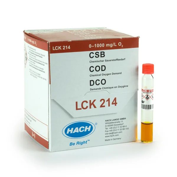 Комплект кюветных тестов HACH LCK 214  0-1000 мг/л