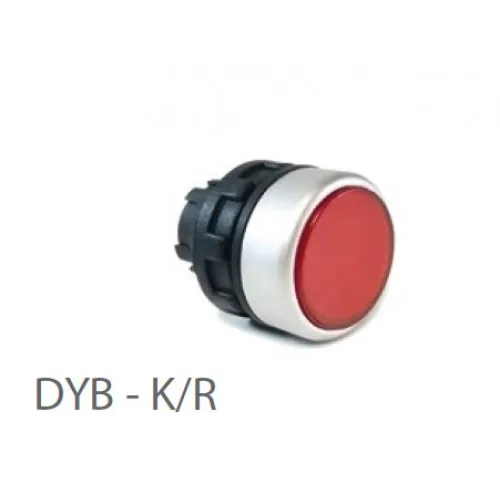Кнопка управления - без фиксации KLEMSAN DYB-K-R 800401