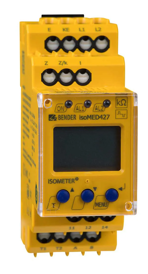 Устройство контроля сопротивления изоляции Bender ISOMETER isoMED427-2