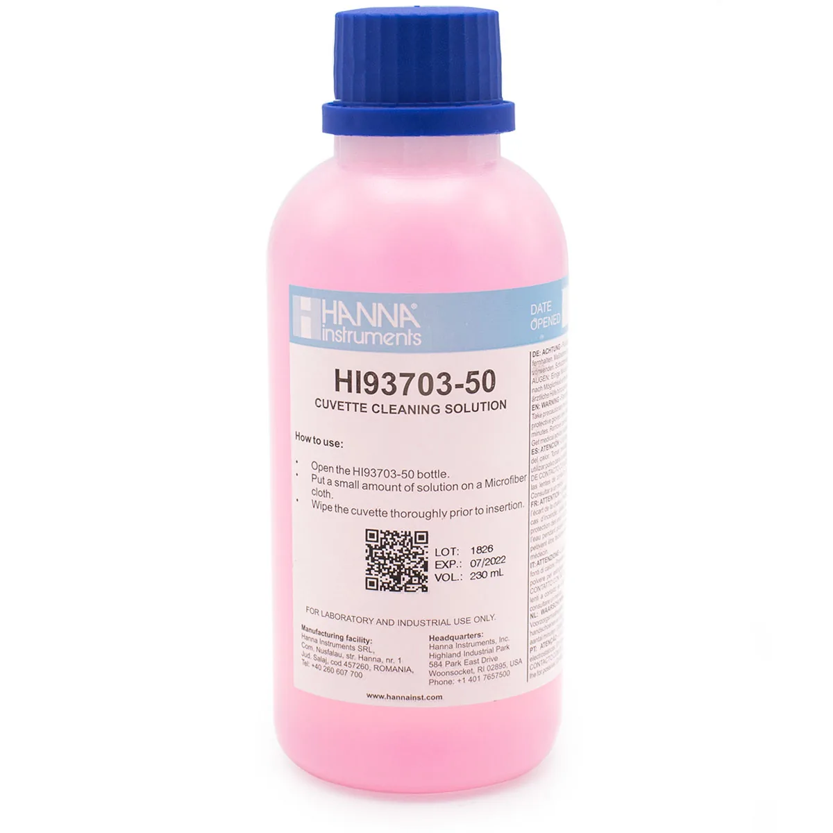 Раствор HANNA HI 93703-50